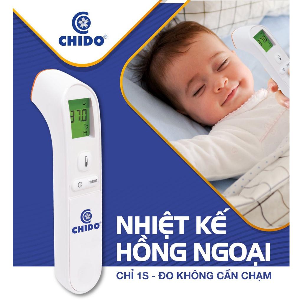 Nhiệt Kế Điện Tử Cao Cấp CHIDO, Máy Đo Nhiệt Độ Cho Trẻ Chính Hãng