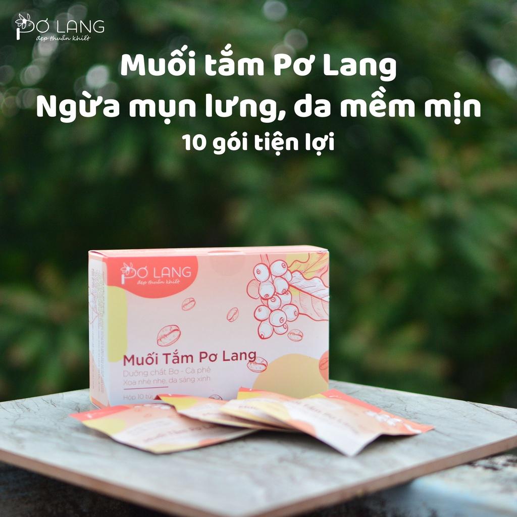 Muối Tắm Pơ Lang Tẩy Tế Bào Chết Dưỡng Da Mịn Màng gói nhỏ dùng thử 12gr