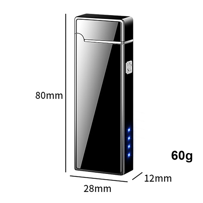 Bật Lửa Điện Tia Plasmas JL338 Bóng Trơn Dài Fullbox - Sạc Điện
