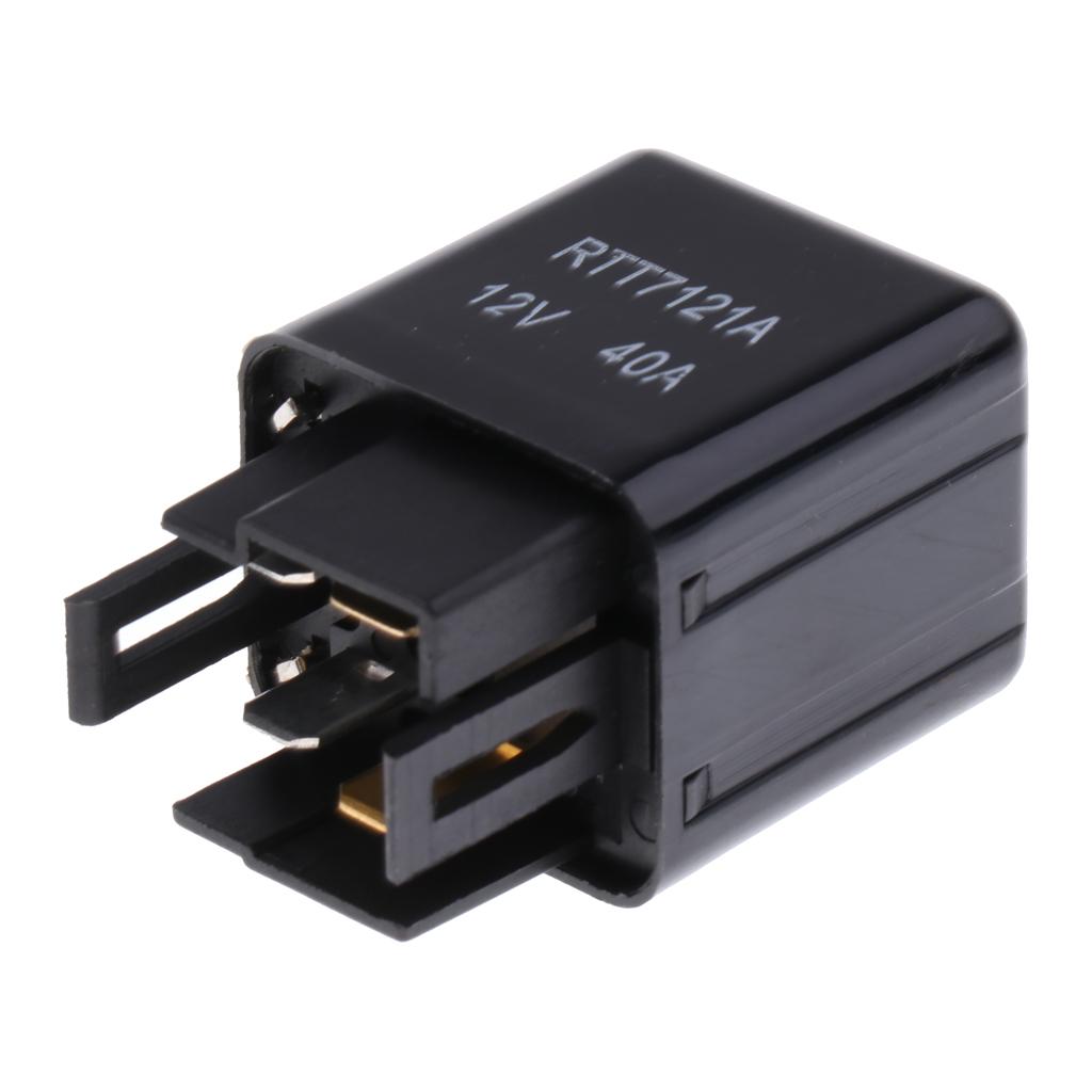 5 Pieces RTT7121A 12V 40A 4-Pin Automotive Relay For Toyota 90987-02006