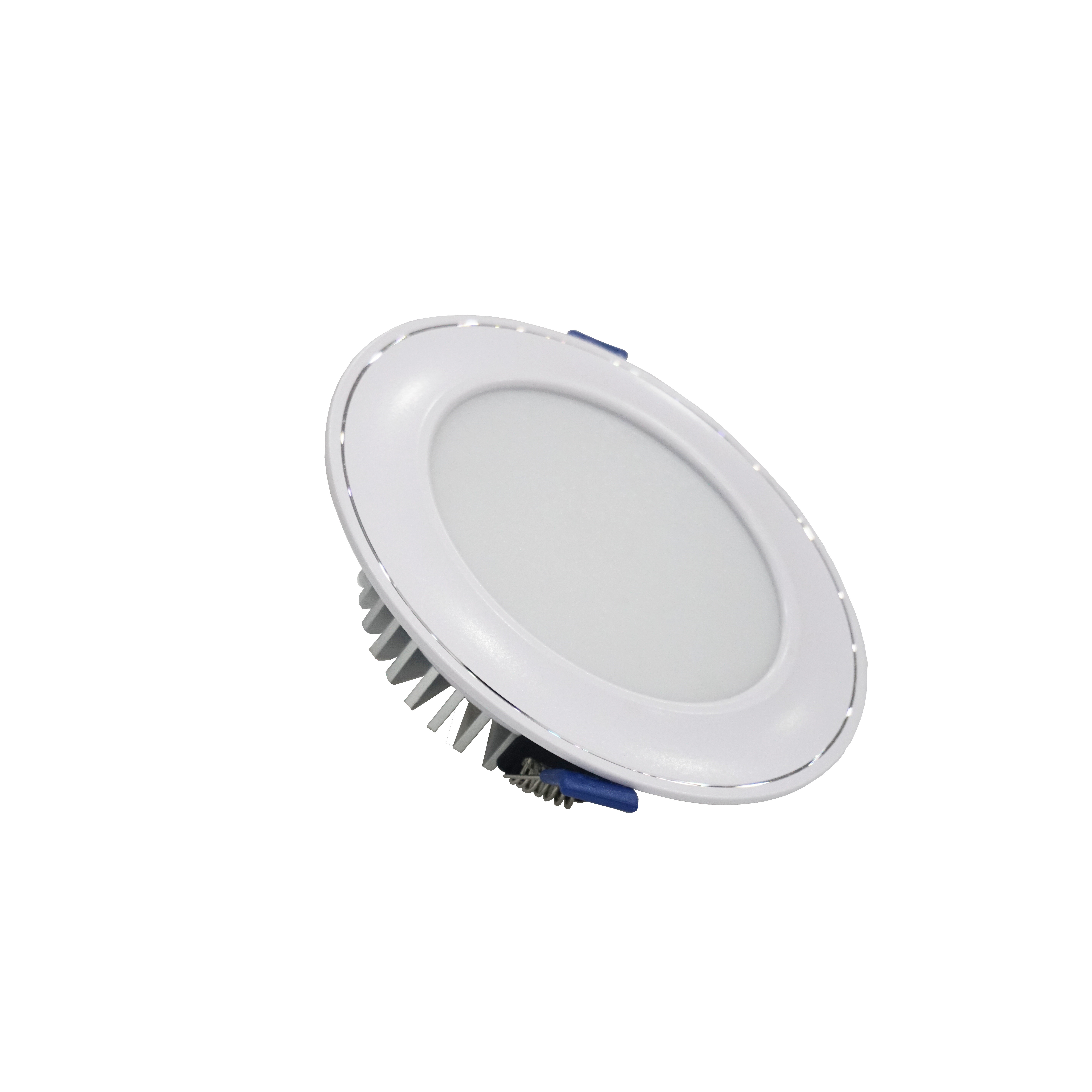 Đèn led âm trần mặt cong 7W mặt trắng (đơn sắc) - TLC Lighting