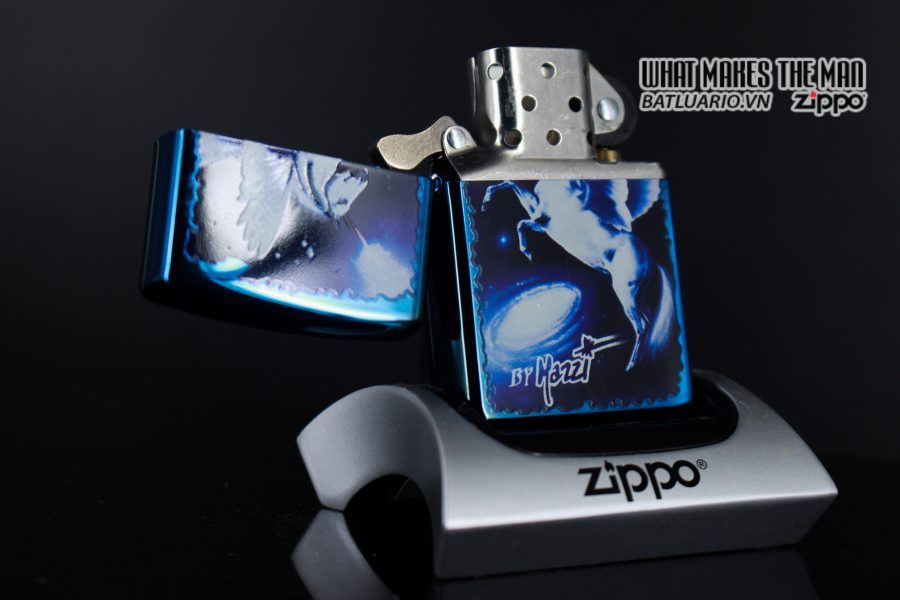 Bật Lửa Zippo 2008 – Claudio Mazzi Fantasy Sapphire