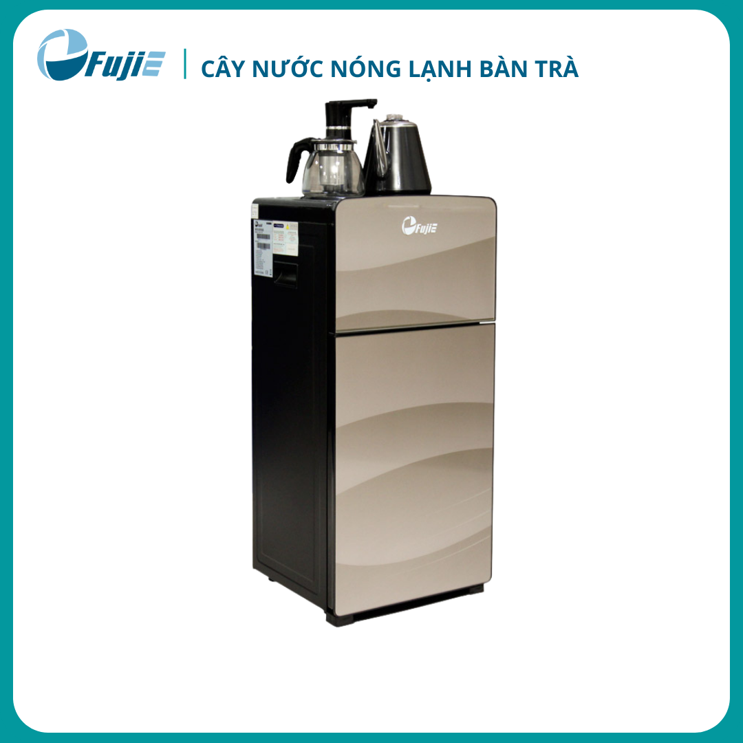 Cây nước nóng lạnh bình âm, bàn trà WD1170E làm lạnh bằng chip điện tử, công nghệ Nhật Bản - Hàng chính hãng