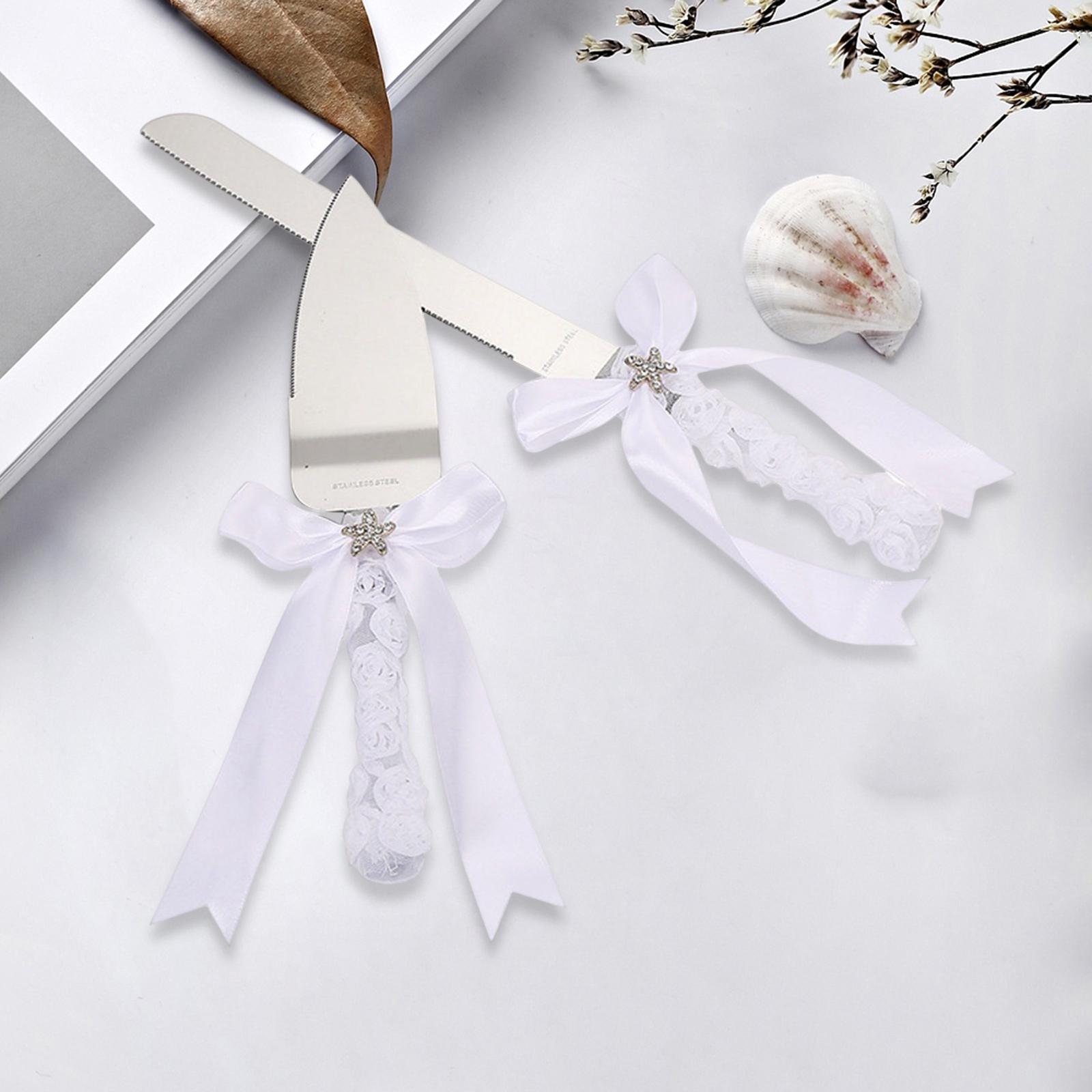 Wedding Cake Server Set Cake Cutting Set Baking Tool for Dessert Baking