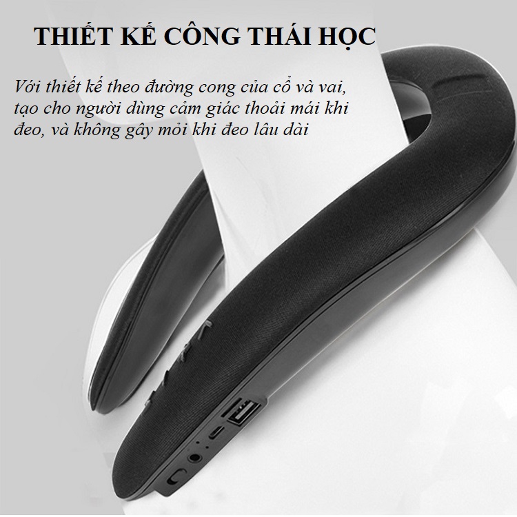 Loa Bluetooth Huqu G500 Hỗ Trợ Nghe Qua USB, Thẻ Nhớ, Cáp AUX, Dung Lượng Pin 1200mAh - Hàng Chính Hãng