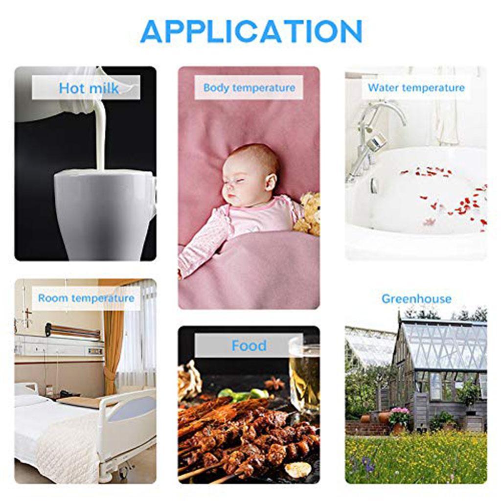 Multifunction Non Contact Forehead and Ear Digital Body Thermometer -White