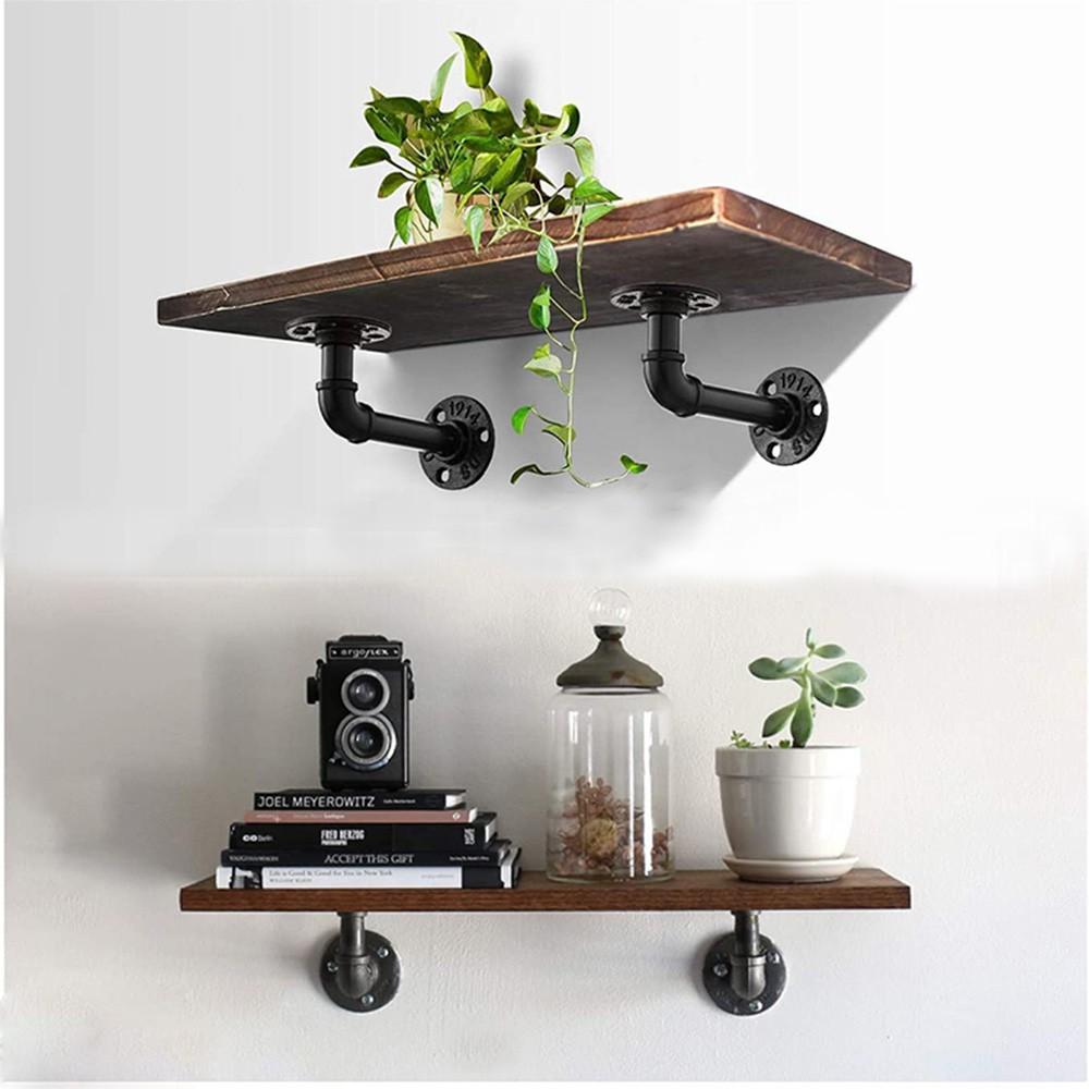 Kệ ống nước treo tường, Kệ ống nước gắn tường, kệ sách để đồ trang trí