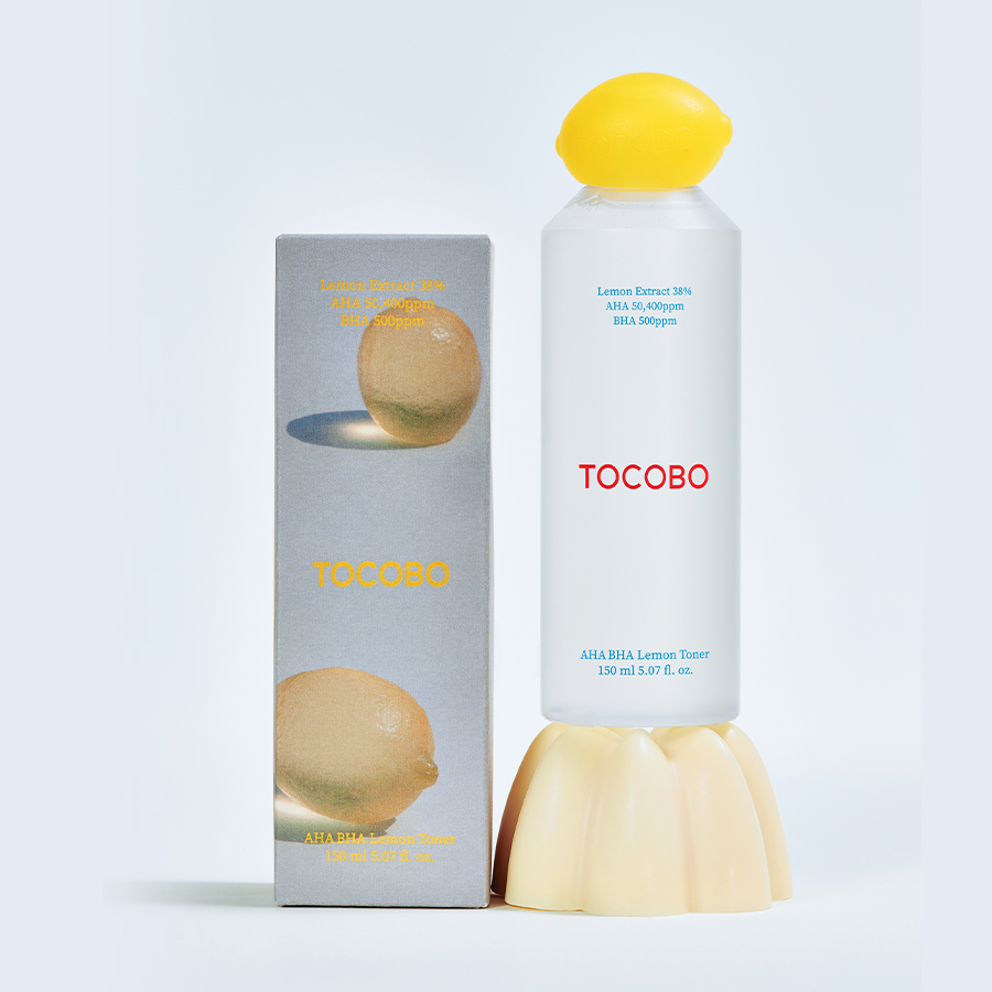 Nước Hoa Hồng Chiết Xuất Chanh Tocobo AHA BHA Lemon Toner 150ml