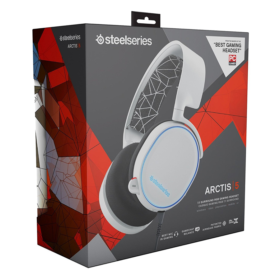 Tai Nghe Gaming SteelSeries Arctis 5 DTS.X 7.1 RGB - Hàng Chính Hãng