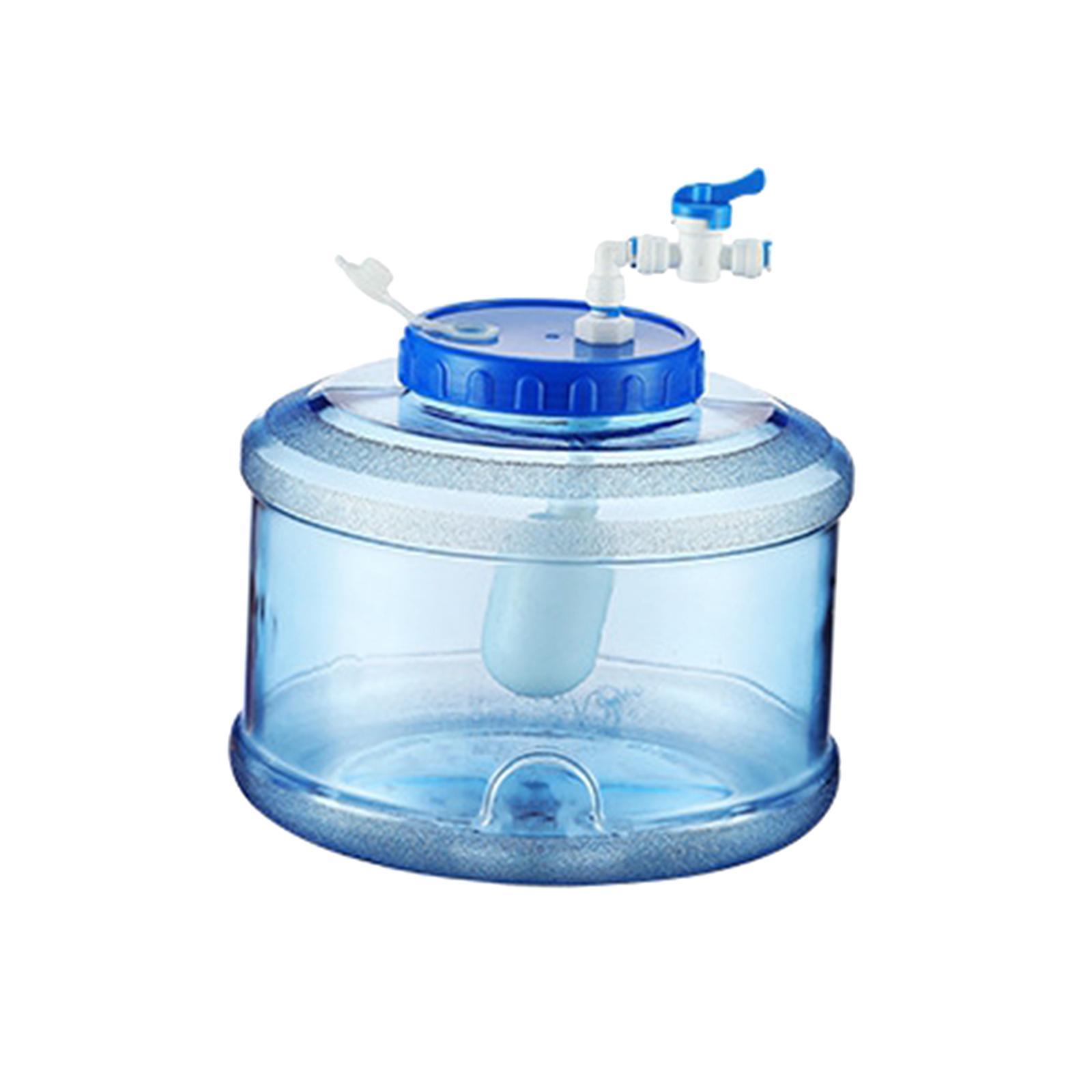 Water Container Water Jug with Floating Ball Portable with Handle Water Tank Water Bottle Carrier Water Storage for Camping