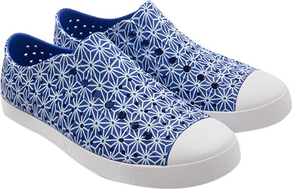 Giày Slipon Unisex Native AD JEFFERSON PRINT UV BLUE/ SHELL WHITE/ ASANOHA