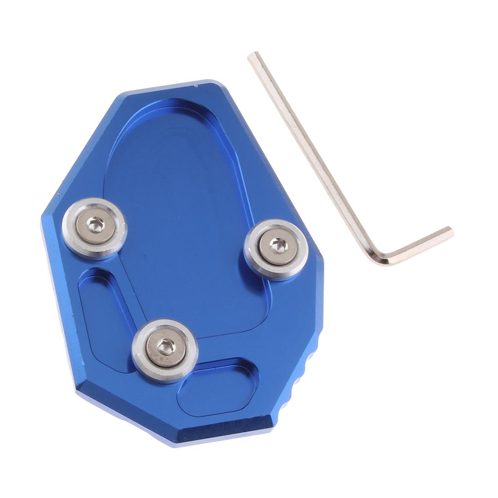 Motorcycle CNC Side Stand Kickstand Enlarge Plate Pad For Yamaha MT-07 FZ07 2013 2014 2015 2016