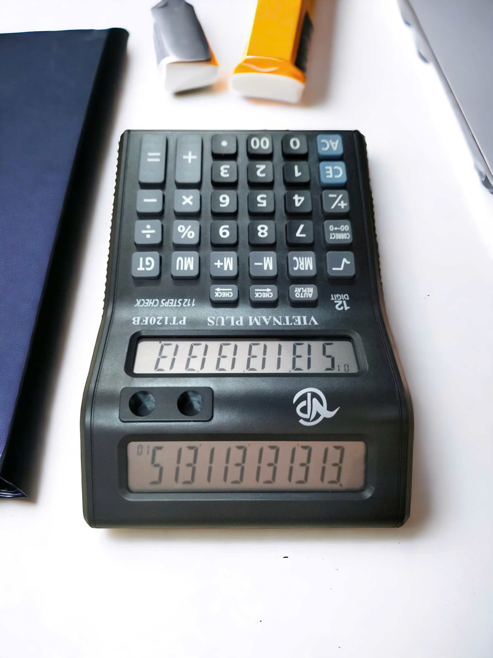 Máy tính hai màn hình Vinaplus PT-120FB Máy Tính Để Bàn - Hai Màn Hình Tính Tiền Tiện Lợi - Bảo Hành 2 Năm