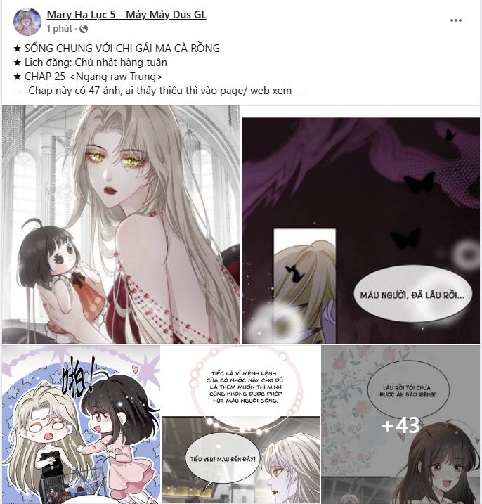 sống chung với chị gái ma cà rồng chapter 25 11