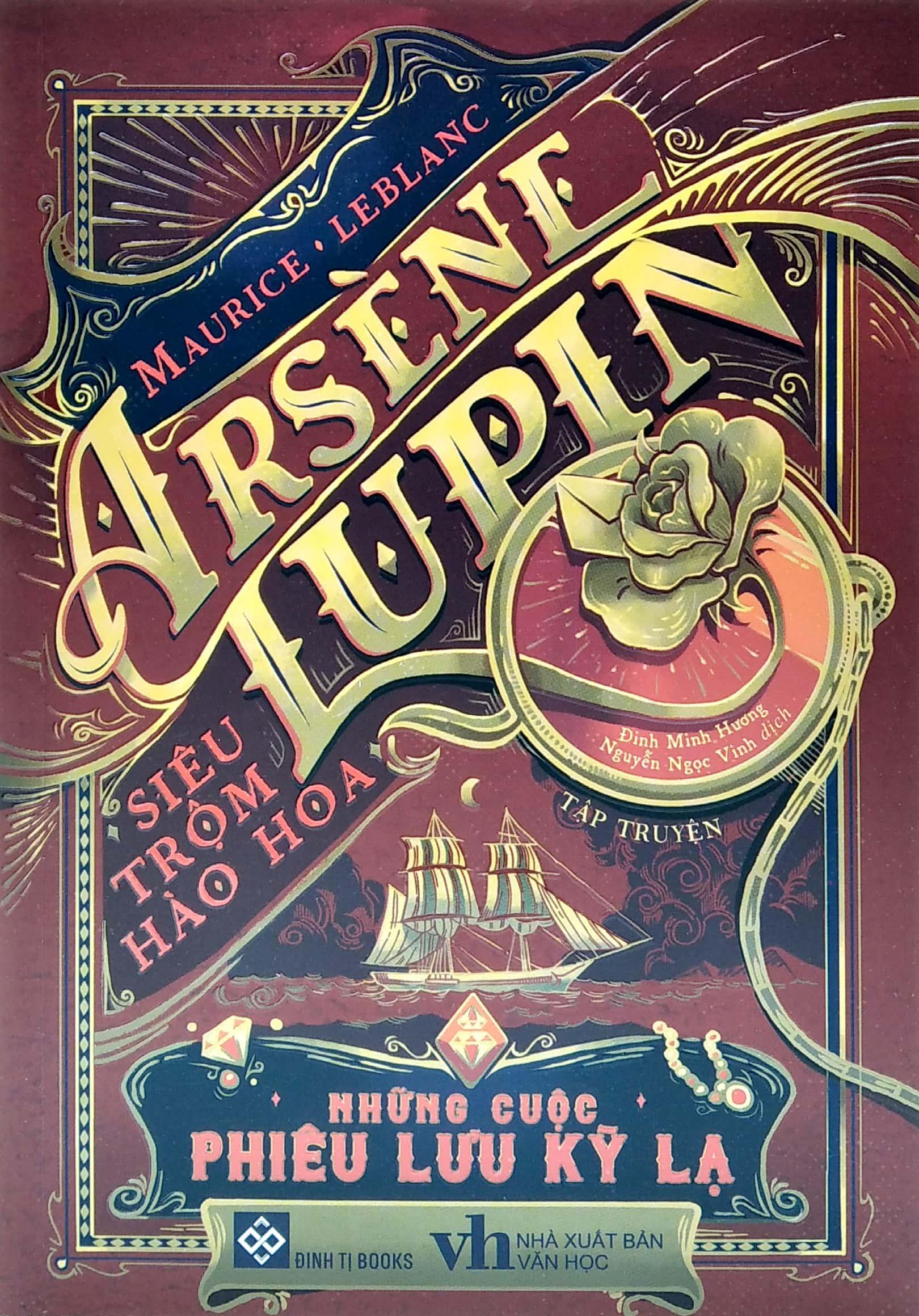 Bộ Arsène Lupin - Siêu Trộm Hào Hoa (Bộ 5 Cuốn)