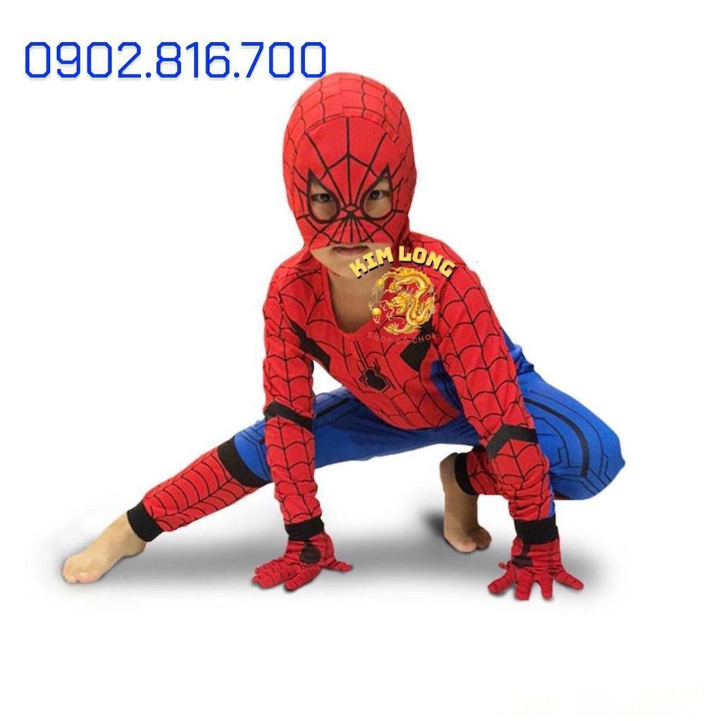 Bộ quần áo SIÊU ANH HÙNG người nhện Spiderman - Siêu nhân Supperman - Batman trang phục hoá trang Halloween cho bé trai