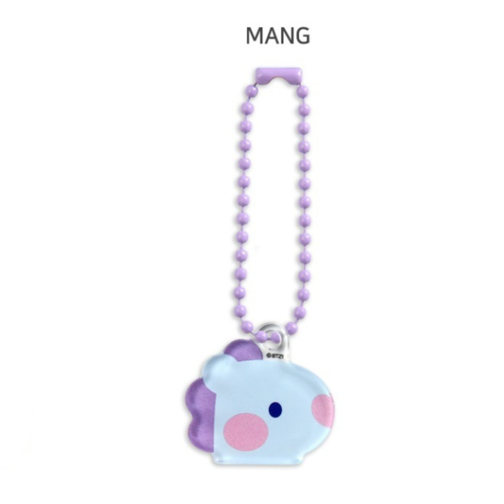 Móc khóa BT21 Minini Acrylic Simple Keyring- Hàng chính hãng