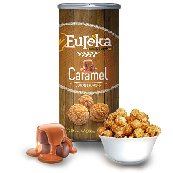 Snack Bỏng Ngô Eureka vị Caramel