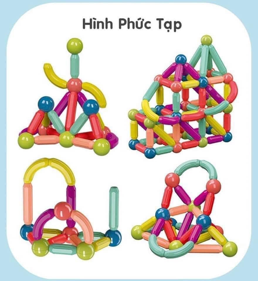 ĐỒ CHƠI XẾP HÌNH NAM CHÂM 42 CHI TIẾT