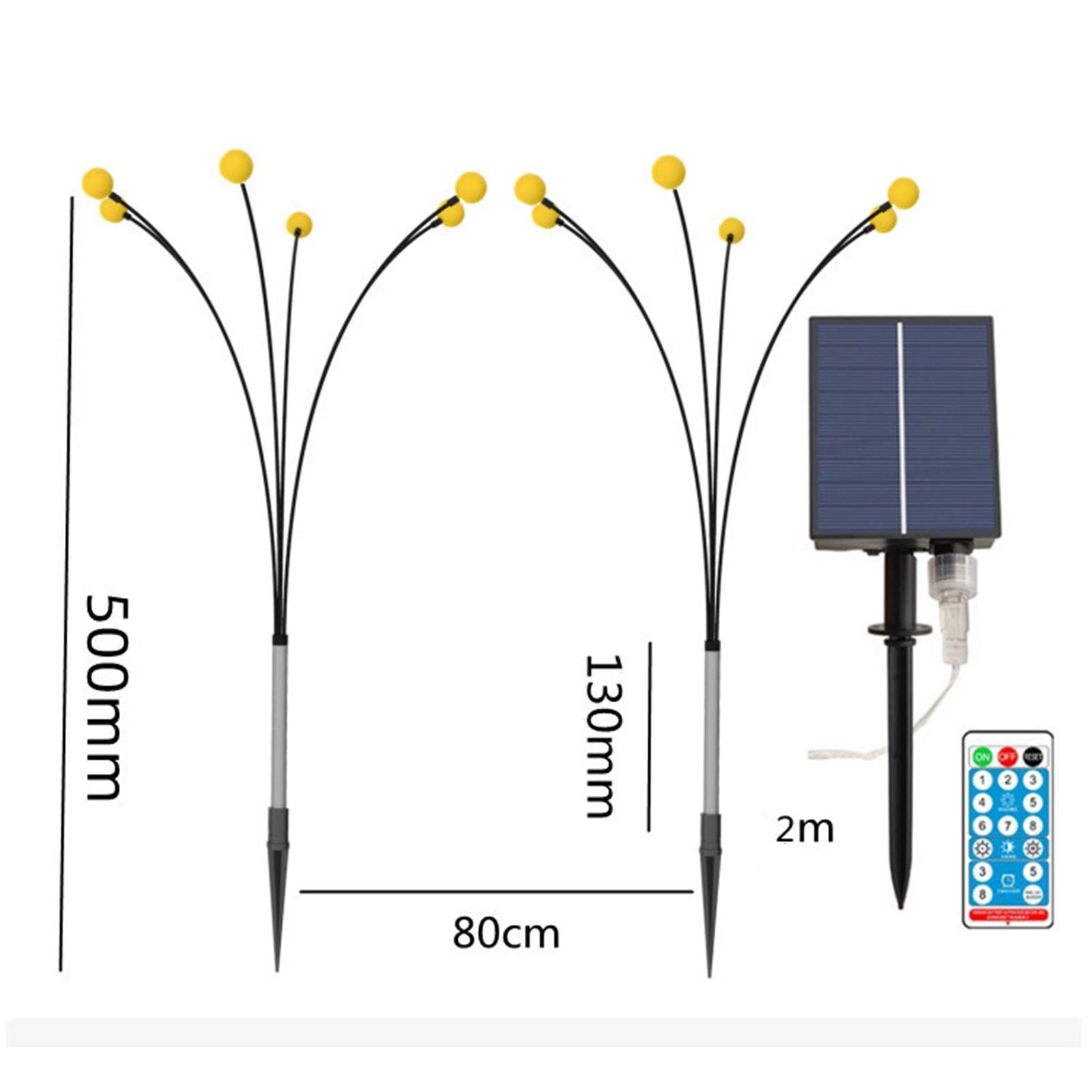 Outdoor Solar Powered Garden Lights IP65 Waterproof for Outdoor Patio Decor