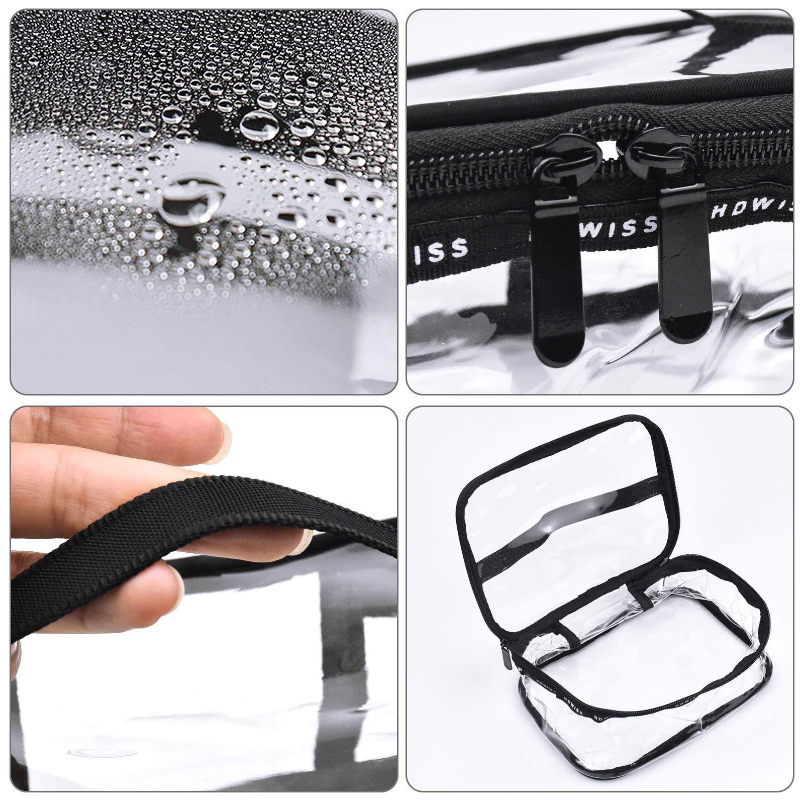 Túi Vệ Sinh Trong Suốt, Túi Mỹ Phẩm Du Lịch, Túi Trang Điểm PVC, Túi Trang Điểm