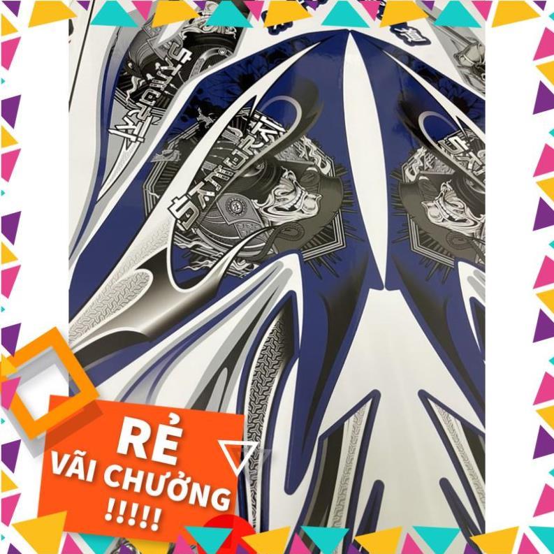 Tem Rời Winner X xanh bạc - mẫu Samurai siêu ngầu