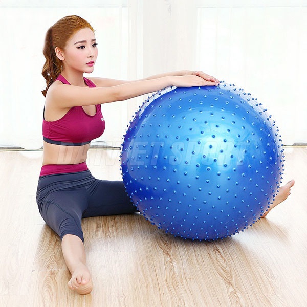 Combo 3 dụng cụ Yoga : 1 Vòng EVA bản 13cm chịu lực 200kg + 1 bóng hơi gai đàn hồi ( tặng dụng cụ bơm ) + 1 vòng Myring