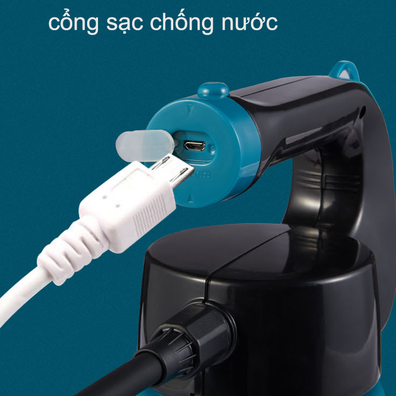 Bình tưới nước tự động phun sương BMC - 3L (Nhẹ, chạy pin, sạc USB. Bình xịt cho mọi nhà)