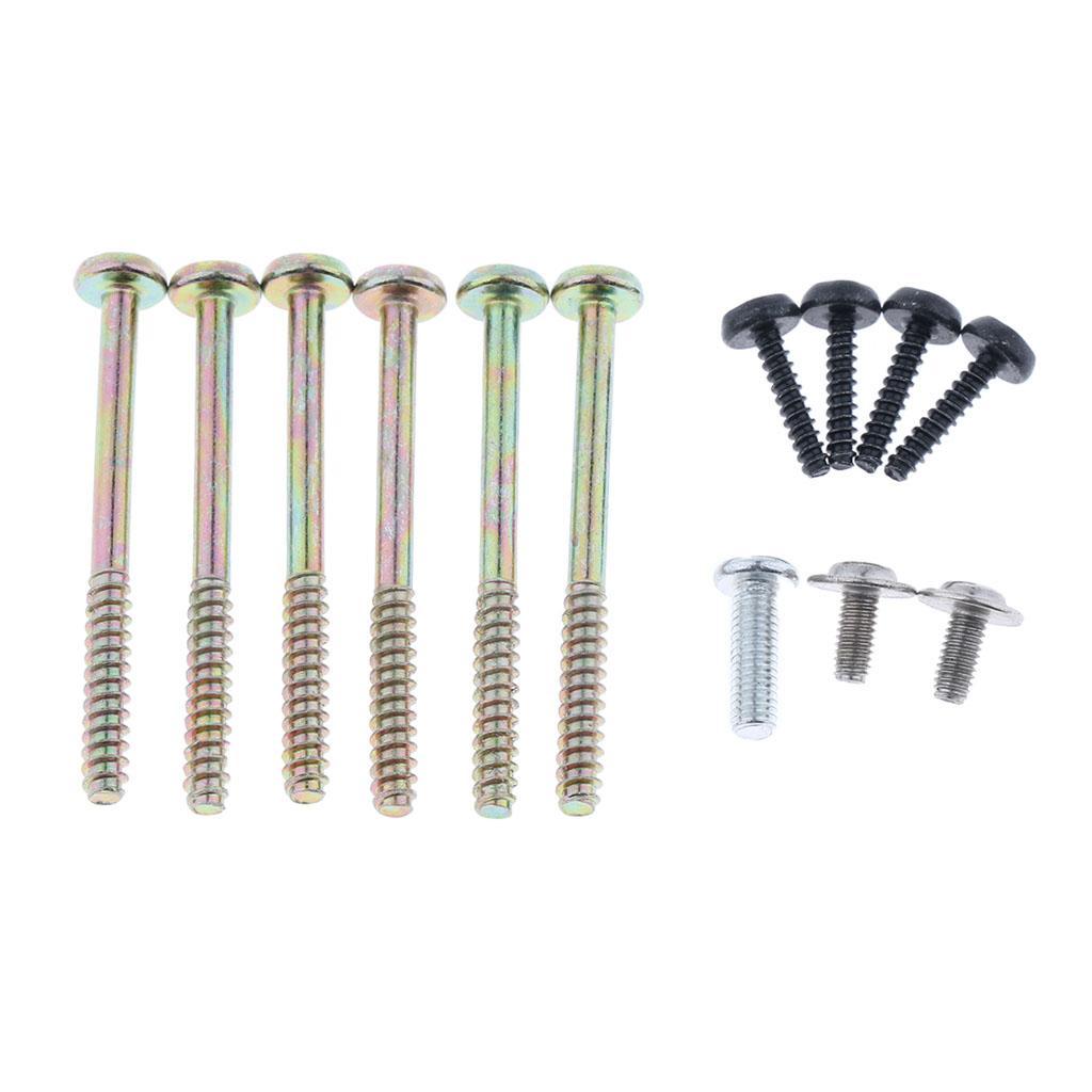 2-5pack Complete Set of Outer Case Screws + Blue HDD Screw for Playstation PS3