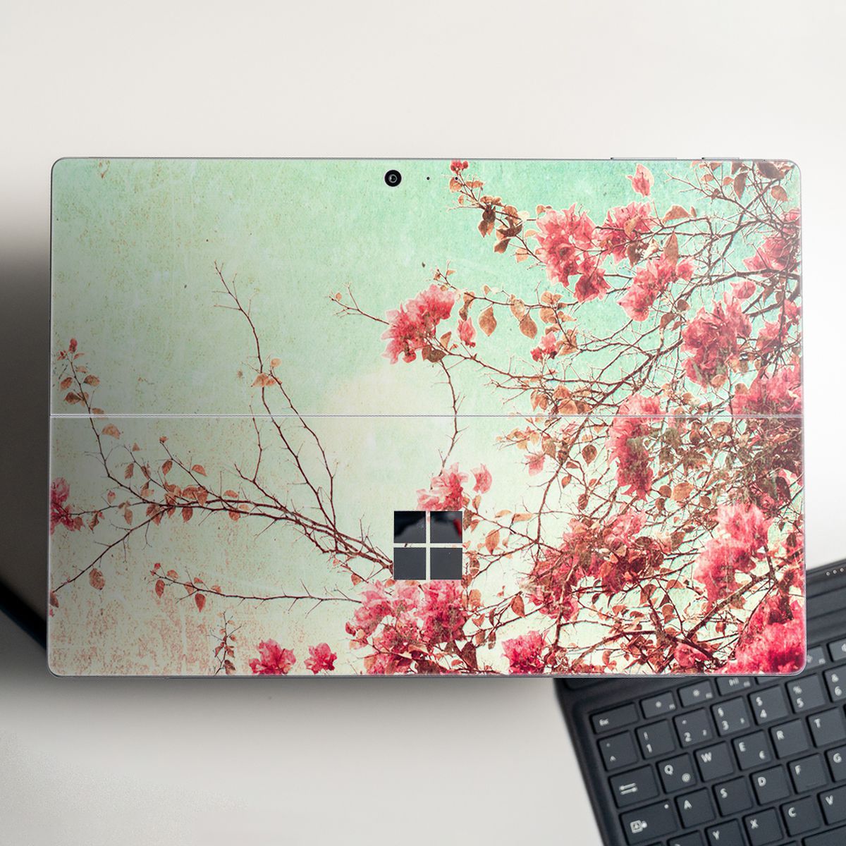 Skin dán hình Hoa văn x04 cho Surface Go, Pro 2, Pro 3, Pro 4, Pro 5, Pro 6, Pro 7, Pro X