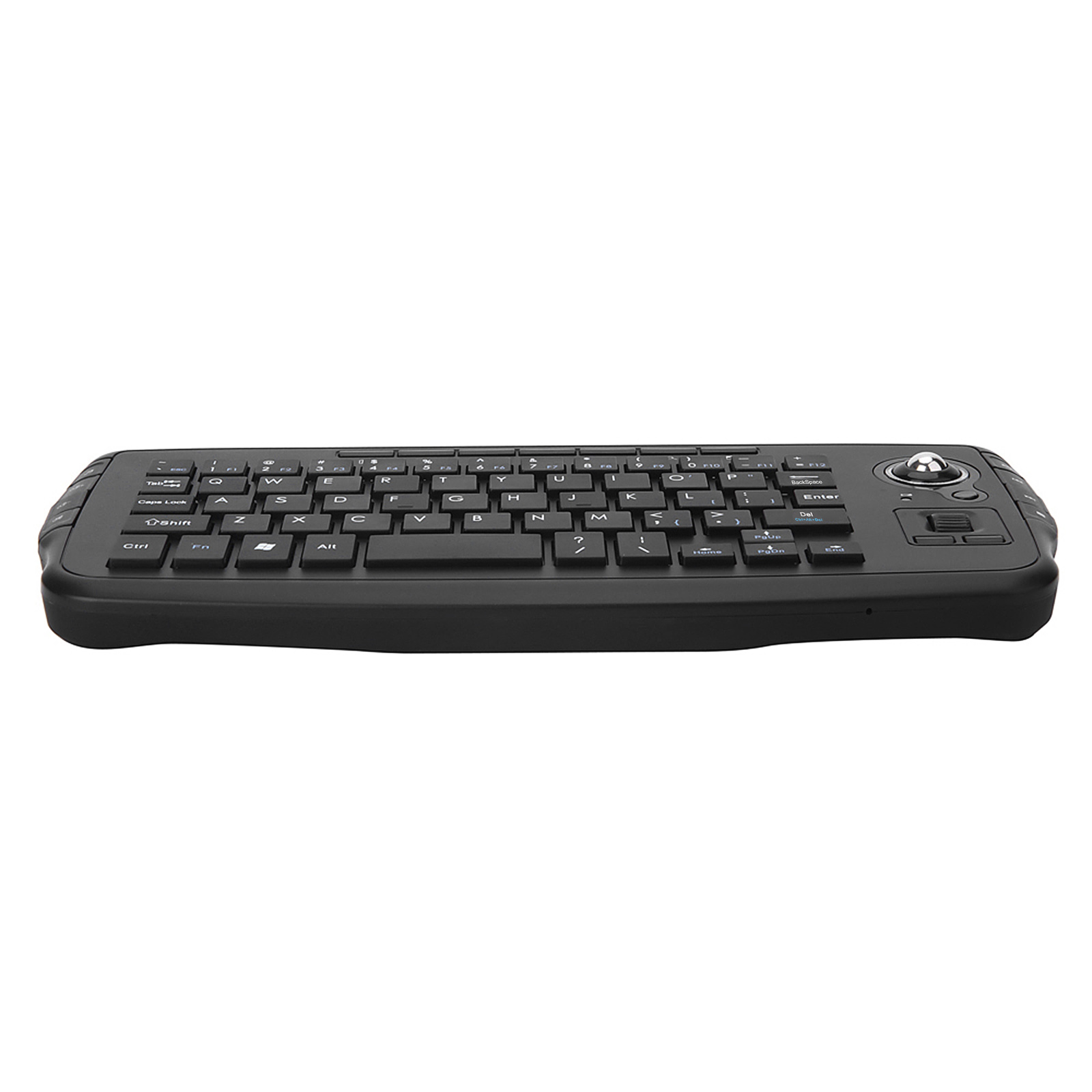 Bàn Phím Không Dây E30 2.4GHz Với Chuột Trackball Điều Khiển Từ Xa Bằng Bánh Xe Lăn Cho Android TV Box TV Thông Minh PC Máy Tính Xách Tay