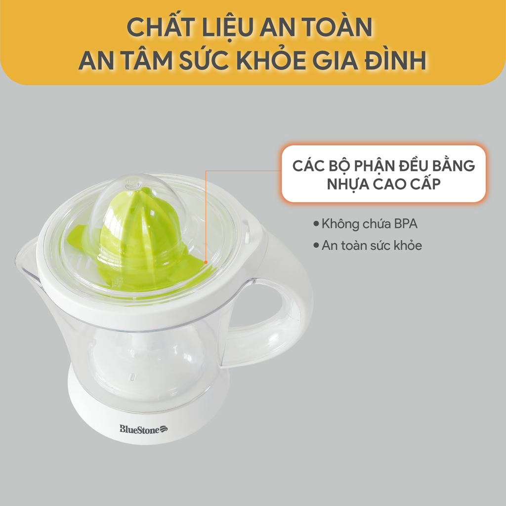 Máy Vắt Cam BlueStone CJB-1129 1 Lít 40W - Hàng chính hãng