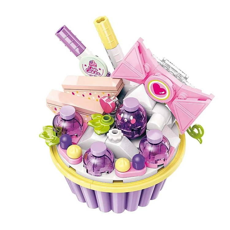 Đồ chơi - Bộ đồ chơi xếp hình mô hình món tráng miệng thủ công 35019 - QMAN - giao lẻ ngẫu nhiên