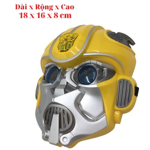 Mặt nạ đồ chơi robot Bumblebee  mô hình mặt robot đại chiến có đèn nháy WL77952A