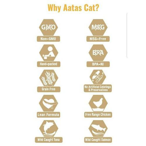 Pate Lon Cao Cấp Aatas Cat Tantalizing Tuna 80G - Hàng Nhập Khẩu