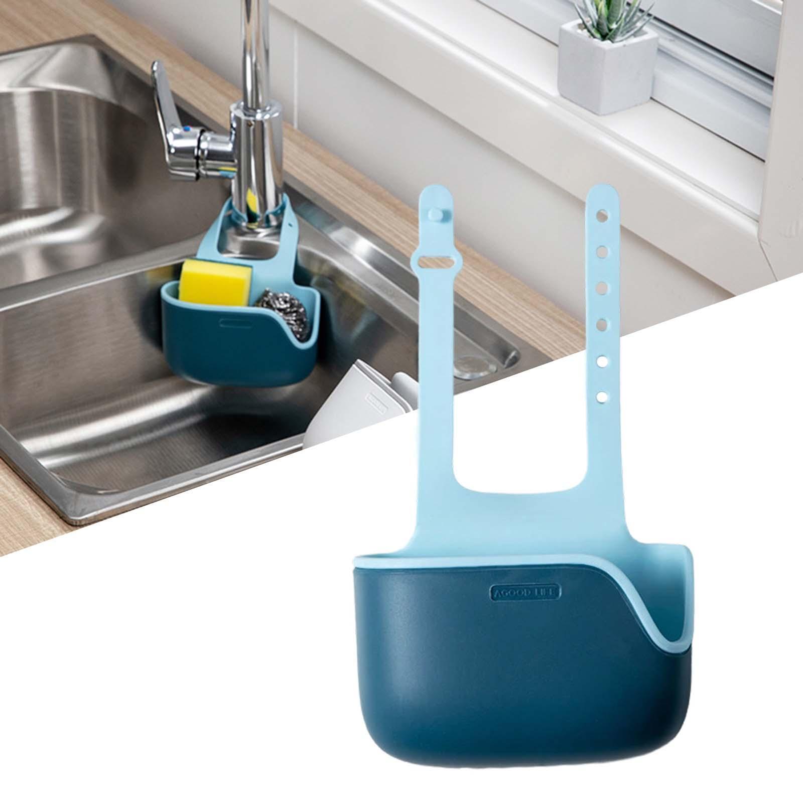 Sink Drain Rack Sink Organizer Sink Drain Hanging Bag for Kitchen Basin Home