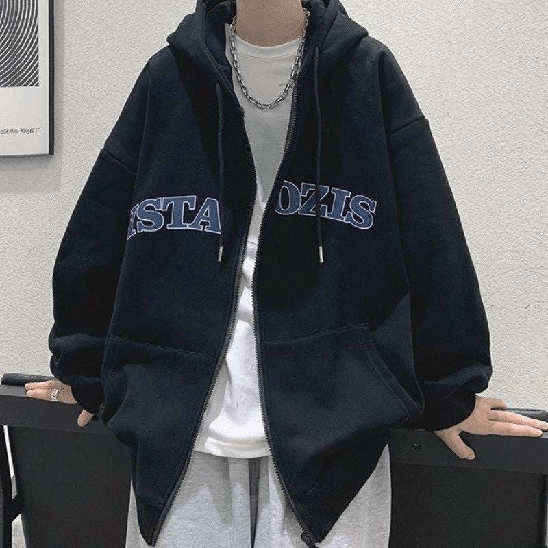 Áo khoác nỉ dây kéo form to y hình siêu hot thời trang Hàn Quốc - Phong Cách Hip Hop THỜI TRANG NAM 1986