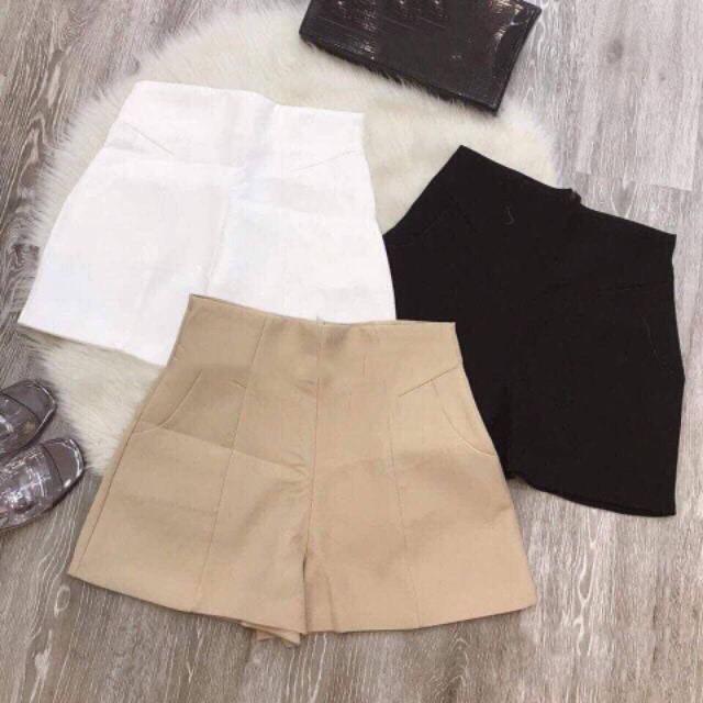 quần short chất vải tuyết mưa , quần đùi nữ D476