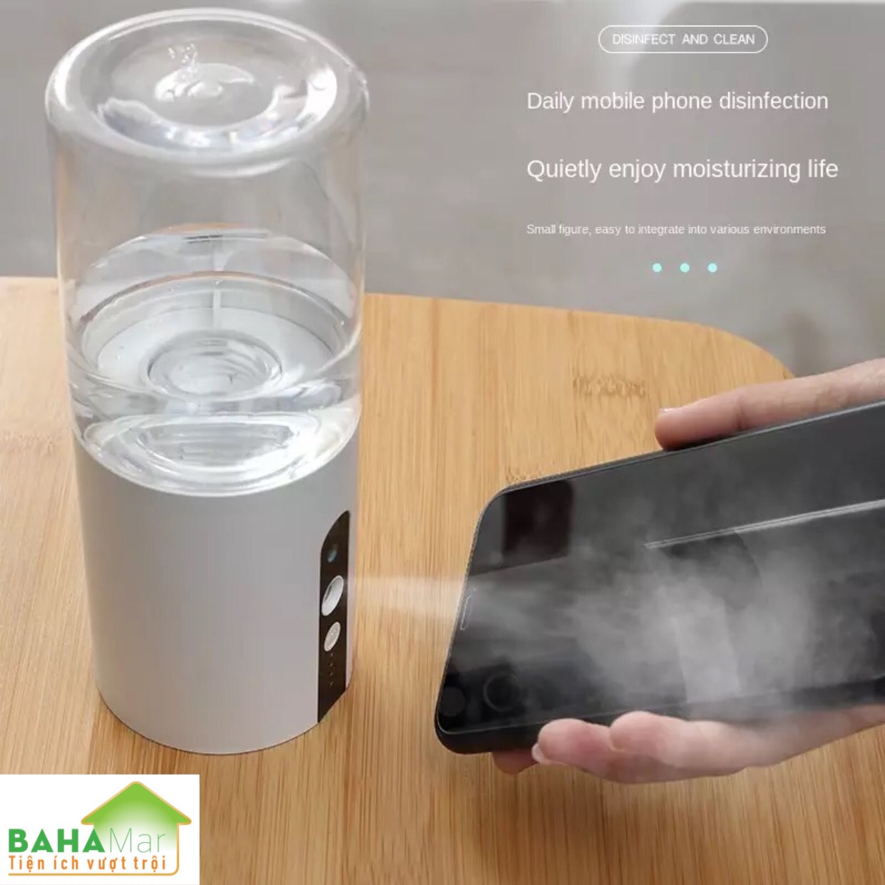 MÁY PHUN TIỆT TRÙNG CẢM ỨNG HỒNG NGOẠI TỰ ĐỘNG PHUN SƯƠNG RỬA TAY KHỬ KHUẨN "BAHAMAR" giúp rửa tay sát khuẩn nhanh và tiện hơn rất nhiều