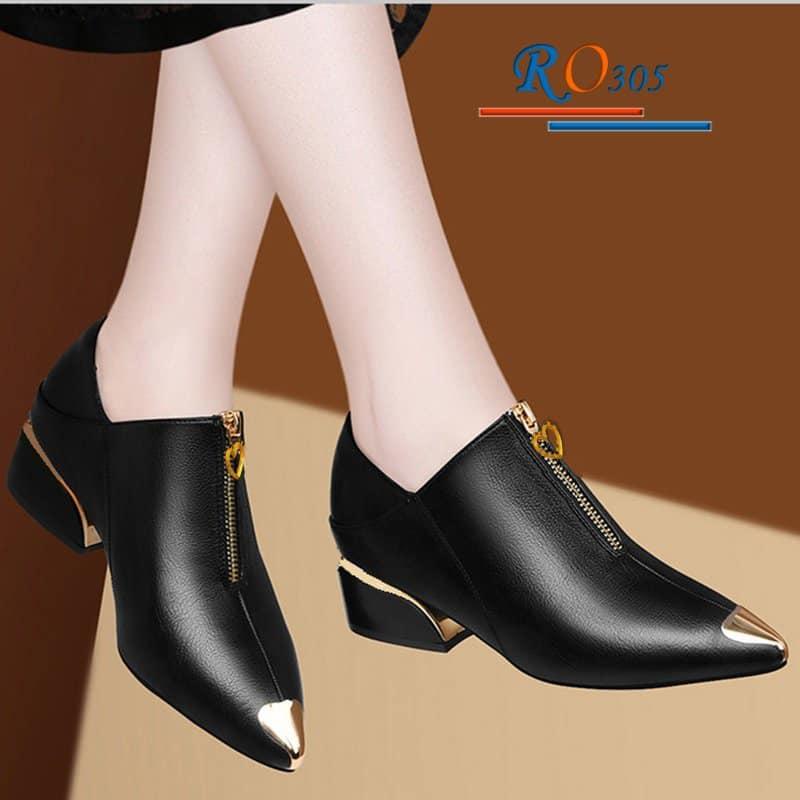 GIÀY BOOT ĐẾ THẤP RO305