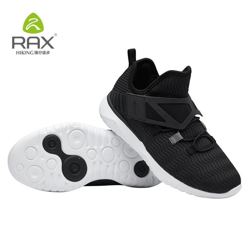 Rax 2018 Mùa đông mùa đông mới nhất Giày đi bộ Giày đi bộ nhẹ nhàng chạy bộ chạy bộ chạy bộ nữ chạy bộ giày thể thao ngoài trời 478W Color: black Shoe Size: 39