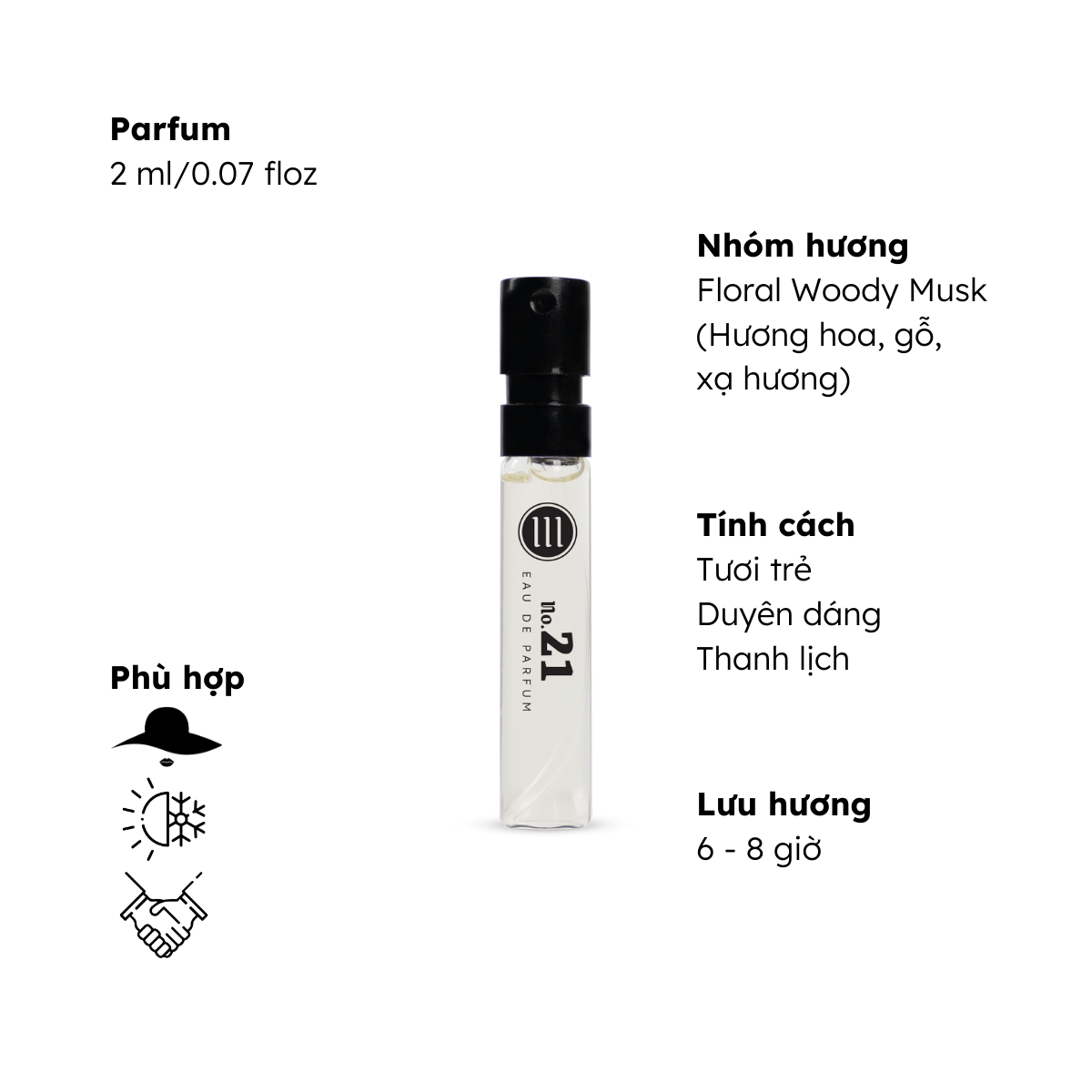 Nước hoa nam nữ Morra nguyên liệu nhập Pháp lưu hương thơm lâu - Combo 3 chai 2ml (COMBO 15)