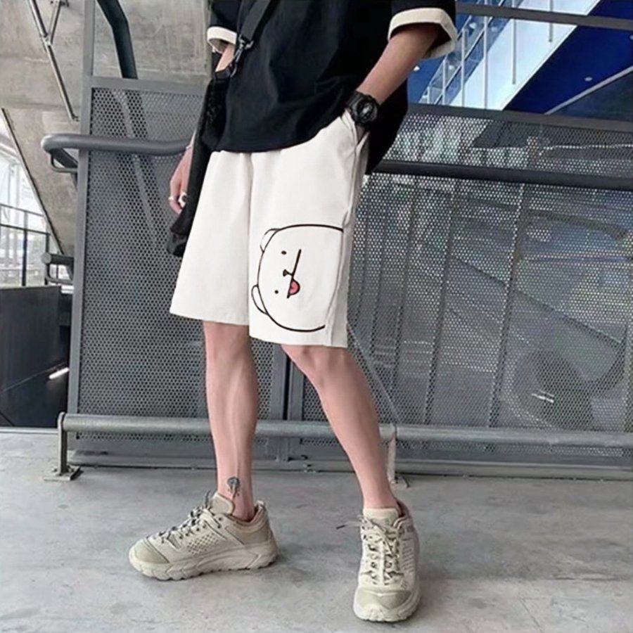 Quần Short Đùi Gấu unisex PHONG BOUTIQUE thể thao basic nam nữ oversize phong cách đường phố Hàn Quốc Ulzzang
