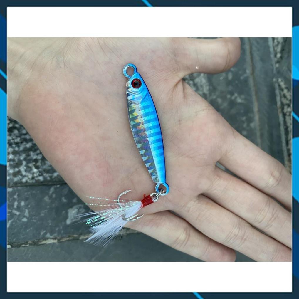 Mồi Câu Lure Jigging Nặng 7g_10g_15g_20g lure chẽm,nhồng,hồng,măng,vược,...._ Lure 24