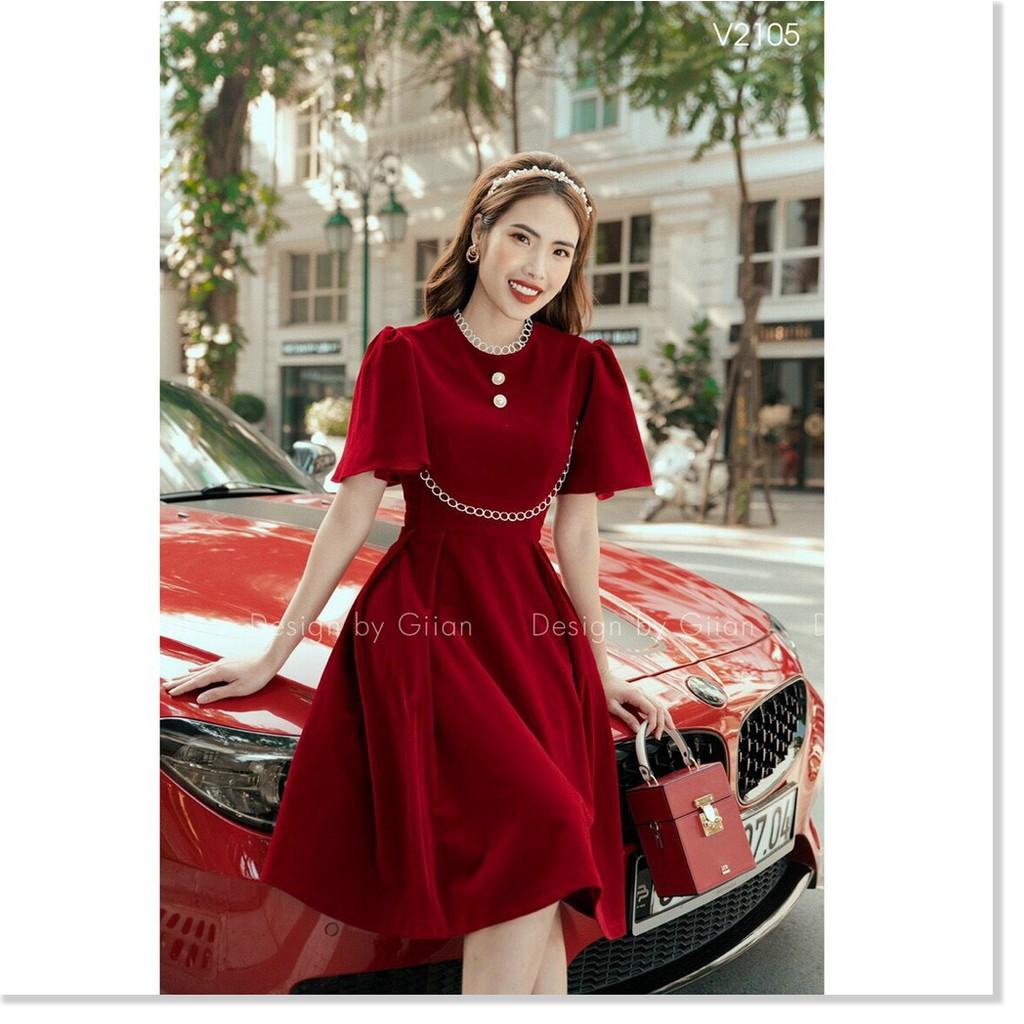 ĐẦM LỤA HÀNG QUÃNG CHÂU,DÁNG XÒE,THIẾT KẾ TRƠN NHƯNG KHÔNG KÉM PHẦN SANG TRỌNG TRANG NEMO 36 FASHION