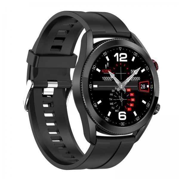 2X L19 IP68 Waterproof Blood Pressure Oxygen Monitor Smart Watch Sport Bracelet