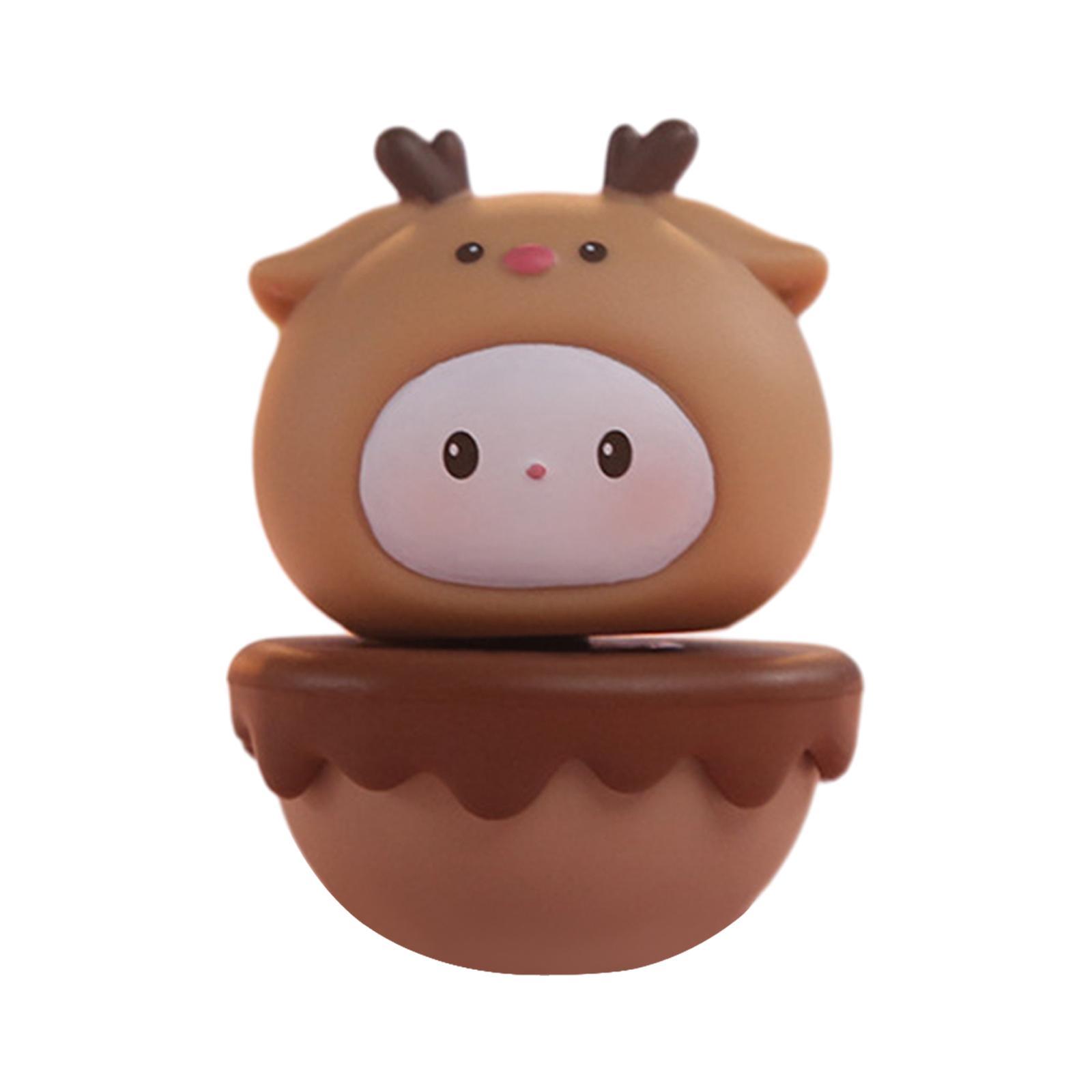 Mini Tumbler Toy Collections Gifts Art Craft Cute Tumbler Desktop Decoration