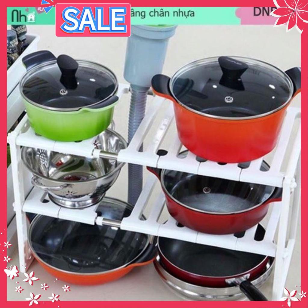 KỆ ĐỂ ĐỒ GẦM BẾP 2 TẦNG