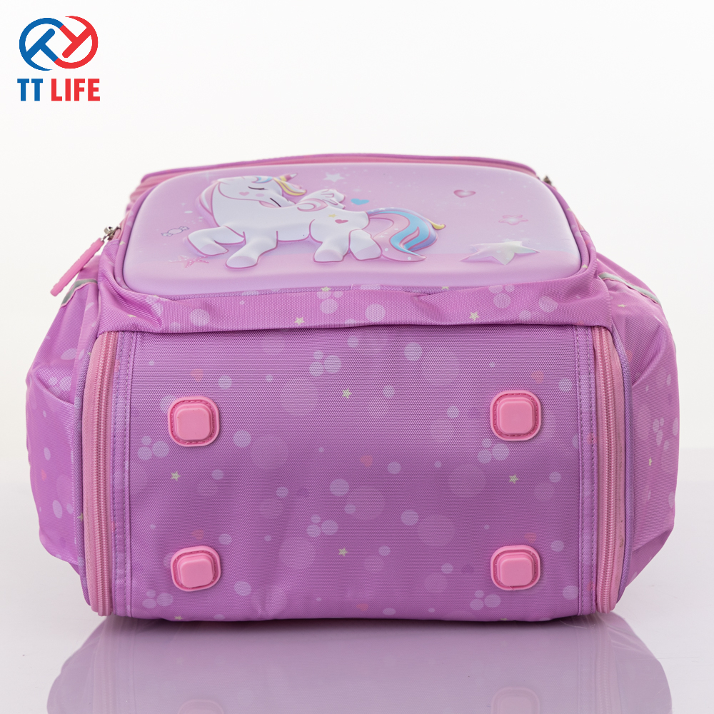 Balo chống gù TT LIFE 110-7 - màu hồng Ngựa Pony