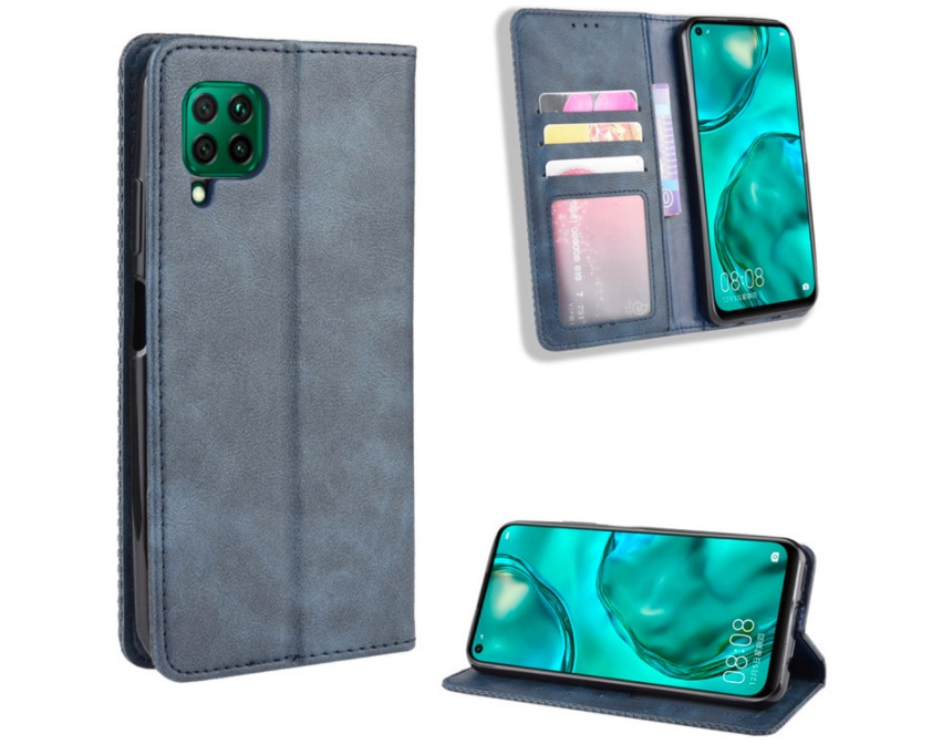 Bao da dạng ví dành cho Huawei Nova 7i Luxury Leather